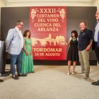 Presentación del certamen del Vino de Arlanza.