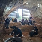 Imagen de miembros del equipo de investigación en Prado Vargas.