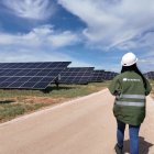 Planta fotovoltaica de Iberdrola, en Ciudad Rodrigo (Salamanca).