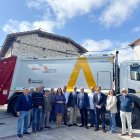 Instante de la presentación del nuevo vehículo.