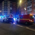 Imagen de los servicios de emergencia en el lugar.