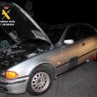 La Guardia Civil interviene en Burgos un vehículo con matrículas sustraídas y motor modificado.