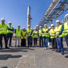 Visita de la vicepresidenta de la Junta, Isabel Blanco, a las instalaciones de Adisseo en Burgos.