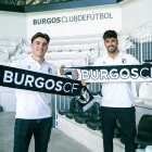 Presentación oficial de Jesús Ruiz y Aitor Buñuel como nuevos jugadores blanquinegros.