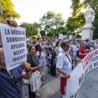 Concentración por  la reapertura de la escuela municipal de música.