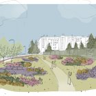 El jardín que han imaginado los paisajistas para transformar Burgos