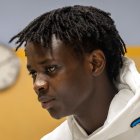 Ibrahima Diouf lleva un año en Burgos.