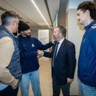 Jackson y Rubio destacan la exigencia de la acb y la fortaleza del equipo en su presentación con el San Pablo Burgos.