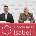 Reinaldo Batista y Francisco de Asís Ramírez, durante la presentación del congreso.