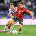 Marino, durante el partido contra el Valladolid.