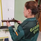 Arma intervenida por la Guardia Civil.