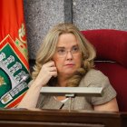 Cristina Ayala, en un momento del Pleno del pasado mes de septiembre.