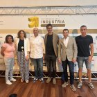Parte del equipo de Norteña en la entrega de los Premios de la Industria de España.