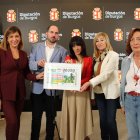 Presentación en Diputación del décimo que reivindica el papel de la mujer rural.