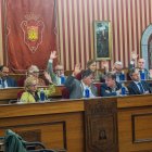 Instante del Pleno municipal de octubre.