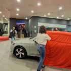 El momento en que se presentó el nuevo Mercedes-Benz CLA.