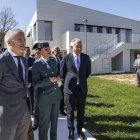 Imagen de la inauguración del cuartel de Villasana de Mena.