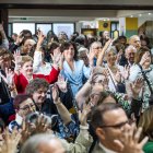 Instante de la celebración del 75 aniversario de la asociación.