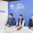 Imagen del comité ejecutivo provincial del PP.