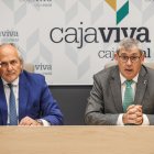 Martínez Pantoja y Hontoria en un instante de la rueda de prensa.