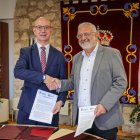 Firma del protocolo general de actuación UBU y Plataforma del Tercer Sector.