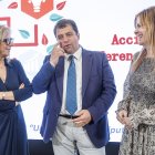 Molero, Gallo y Ortiz, durante la rueda de prensa.