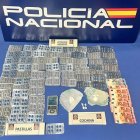 Droga incautada en la operación 'Augusto' desarrollada en Burgos.