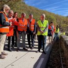 Visita del consejero a Salas.