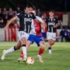 Imagen del partido entre el Tordesillas y el Burgos CF.