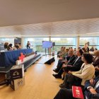 Imagen del acto de reconocimiento de Cruz Roja.