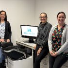 Imagen de la visita de las dos profesionales paraguayas.