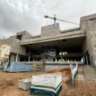Obras del futuro hospital de Aranda