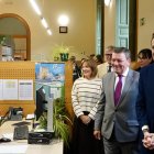 El consejero de la Presidencia, Luis Miguel González Gago, presenta la resolución de las ayudas a los Servicios de Asistencia a Municipios de las diputaciones provinciales de Castilla y León junto al presidente de la Diputación Conrado Íscar.