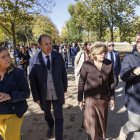Cristina Ayala (izquierda) y Josué Temiño (derecha), en la reapertura de El Parral.