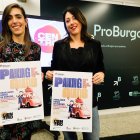 Ballesteros y Gil en un instante de la presentación de la campaña