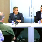 El director general del Instituto para la Competitividad Empresarial de Castilla y León, ICECYL, Augusto Cobo, y el consejero de Economía, Carlos Fernández Carriedo, en una imagen de archivo.