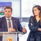 El presidente de Sodebur, Carlos Gallo, y la presidenta de ProBurgos, Andrea Ballesteros, presentaron los detalles de la presencia de Burgos en Intur.