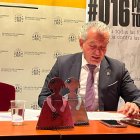 Nicanor Sen, durante la lectura de los reconocimientos.