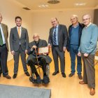 Homenaje al doctor Basilio Ordóñez en Aranda de Duero