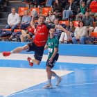 Fabrizio Casanova lanza a portería.