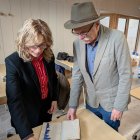 Eva Manrique Martínez y Eudald Carbonell.