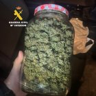 Droga incautada al detenido.