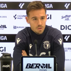 Sergio González, durante la rueda de prensa.