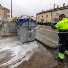 trabajos de limpieza en Villatoro