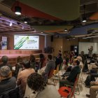Inicio de la mesa redonda organizada por la aceleradora Æver.