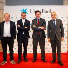 Encuentro 'Diálogos que maridan' organizado por CaixaBank en Burgos.