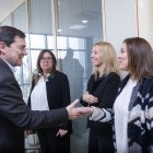 El presidente de la Junta de Castilla y León, Alfonso Fernández Mañueco, visita la empresa Moralejo Selección.