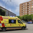 Imagen de una ambulancia.
