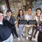 Imagen de los integrantes del proyecto Youcanroll, impulsado por la Universidad de Burgos.