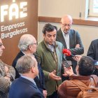 El portavoz nacional de Industria de Vox, Alberto Rodríguez, mantiene una reunión de trabajo junto a Vox Burgos y asociaciones empresariales del sector